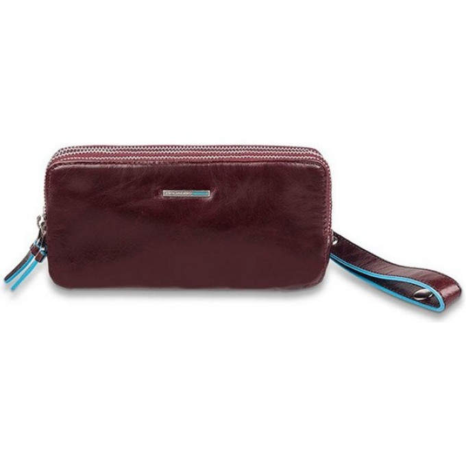Клатч мужской PIQUADRO Blue Square AC2141B2/MO, оттенок «красное дерево»
