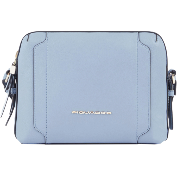 Сумка женская PIQUADRO CIRCLE BD4870W92/AZ3 голубая натуральная кожа